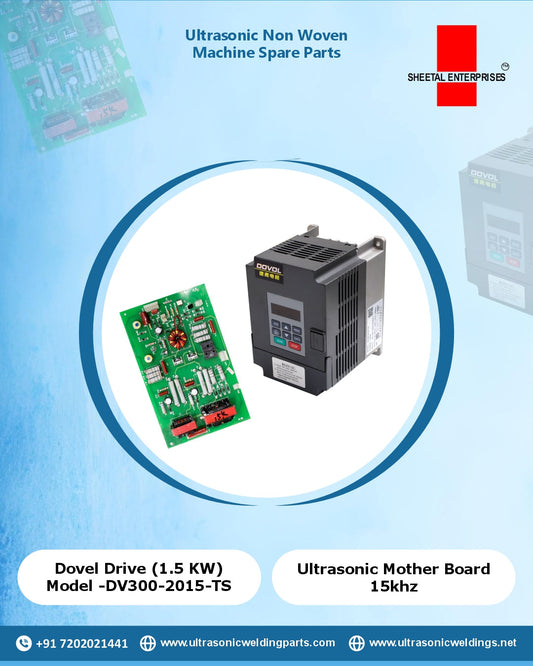 Dovel Drive 1.5kW DV300 and Ultrasonic Motherboard 15kHz for non woven machine spare parts